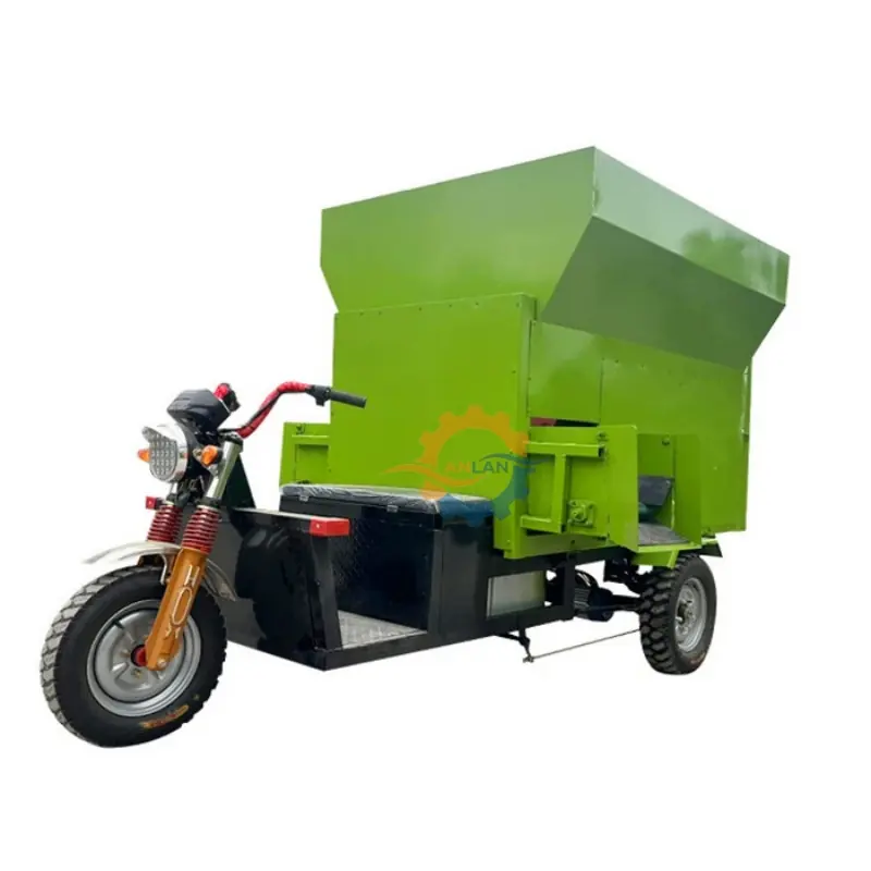 Electric Three Wheel Feed Cart — factory photo 5