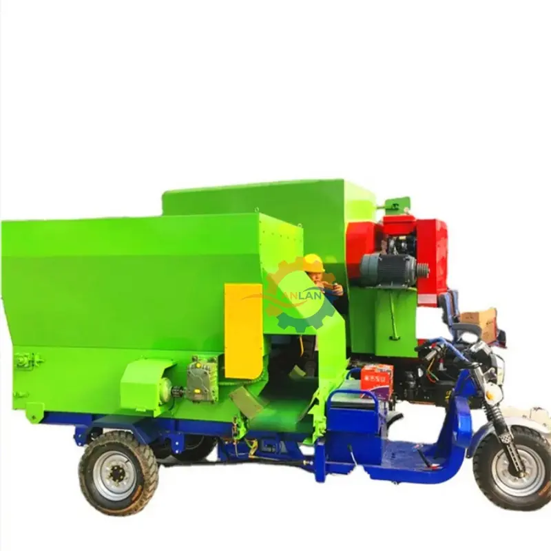 Electric Three Wheel Feed Cart — factory photo 7