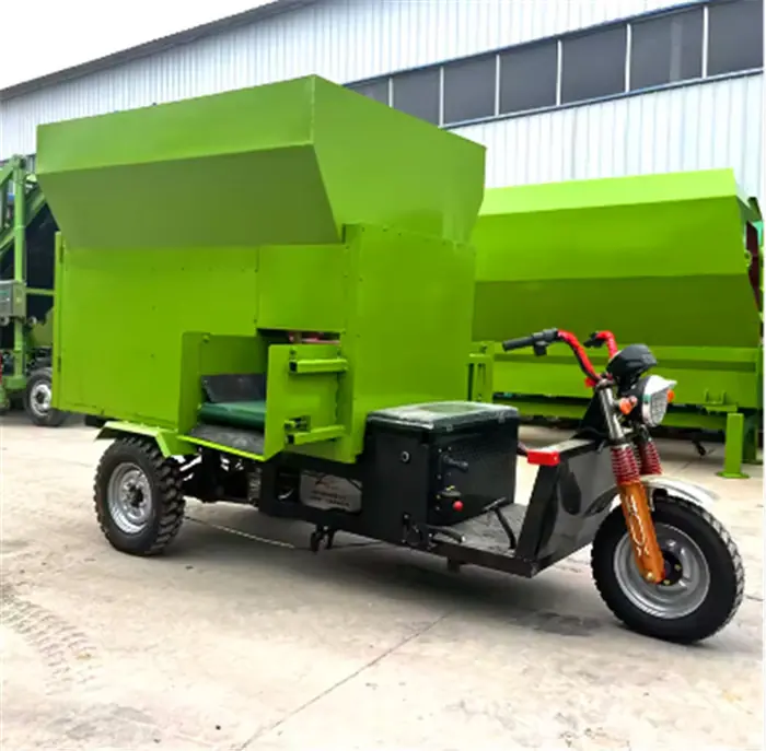 Electric Three Wheel Feed Cart — factory photo 13