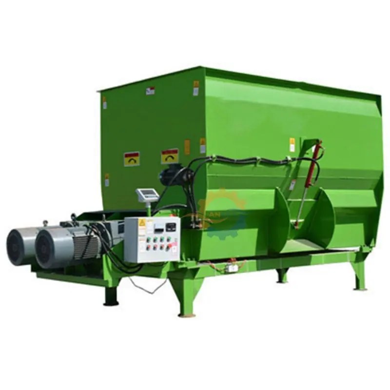 Forage Grass Feed Mixer — factory photo 2