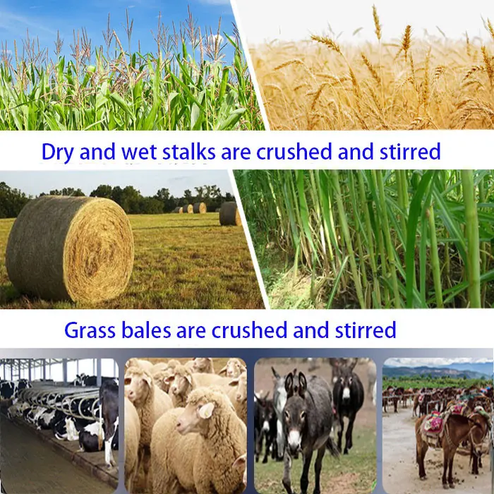 Forage Grass Feed Mixer — factory photo 10