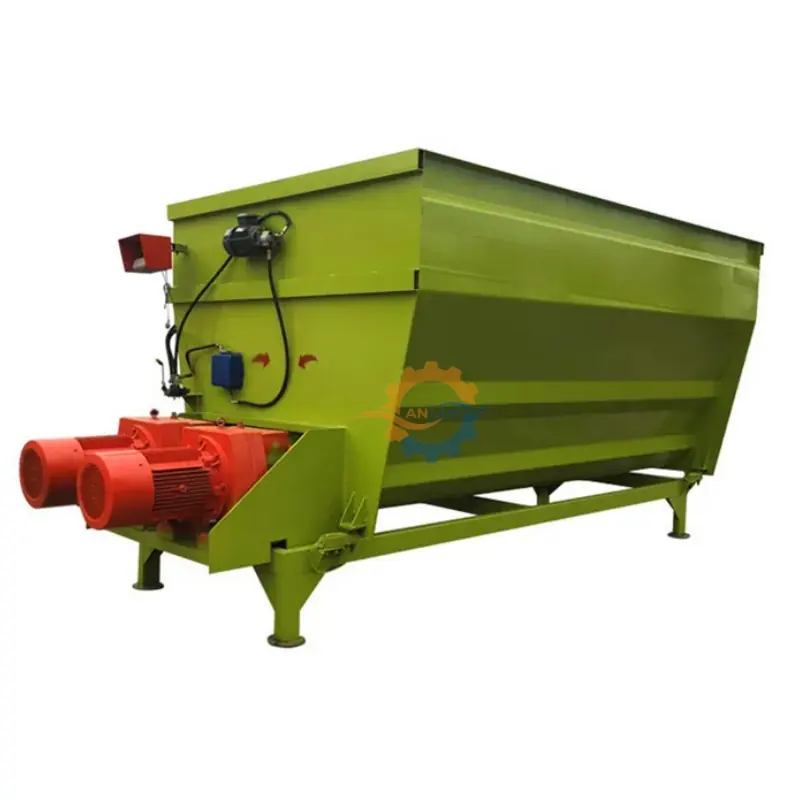 Three Wheel Horizontal Crushing Mixer