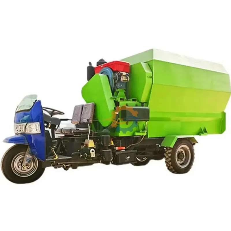 Three Wheel Horizontal Crushing Mixer — factory photo 5