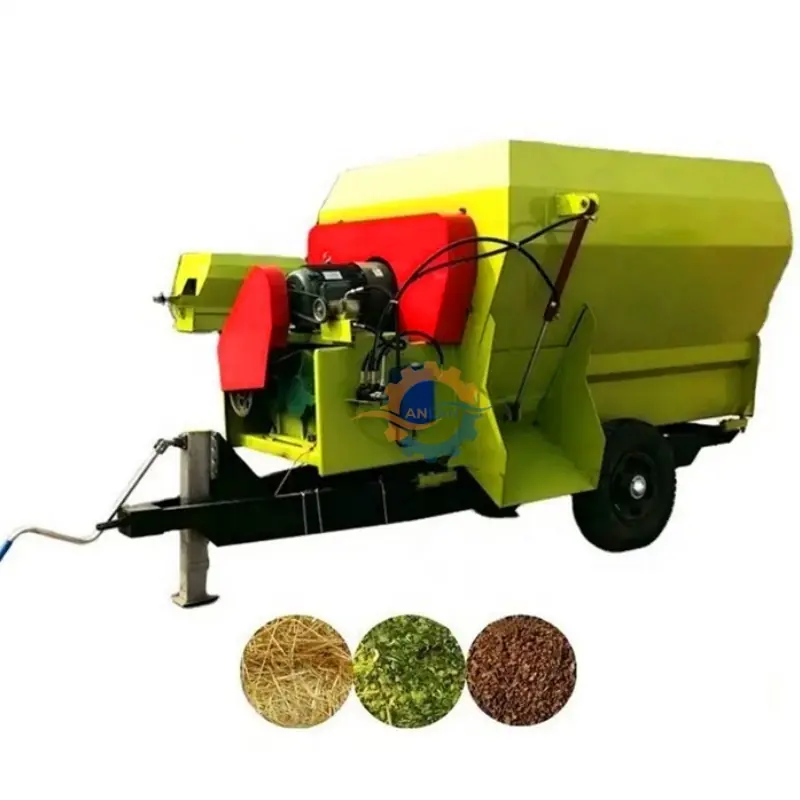 Three Wheel Horizontal Crushing Mixer — factory photo 7