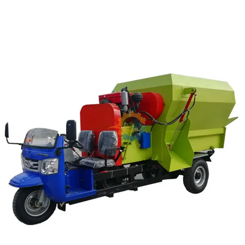 Three Wheel Horizontal Crushing Mixer — factory photo 9