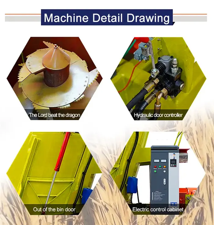 Three Wheel Horizontal Crushing Mixer — factory photo 15
