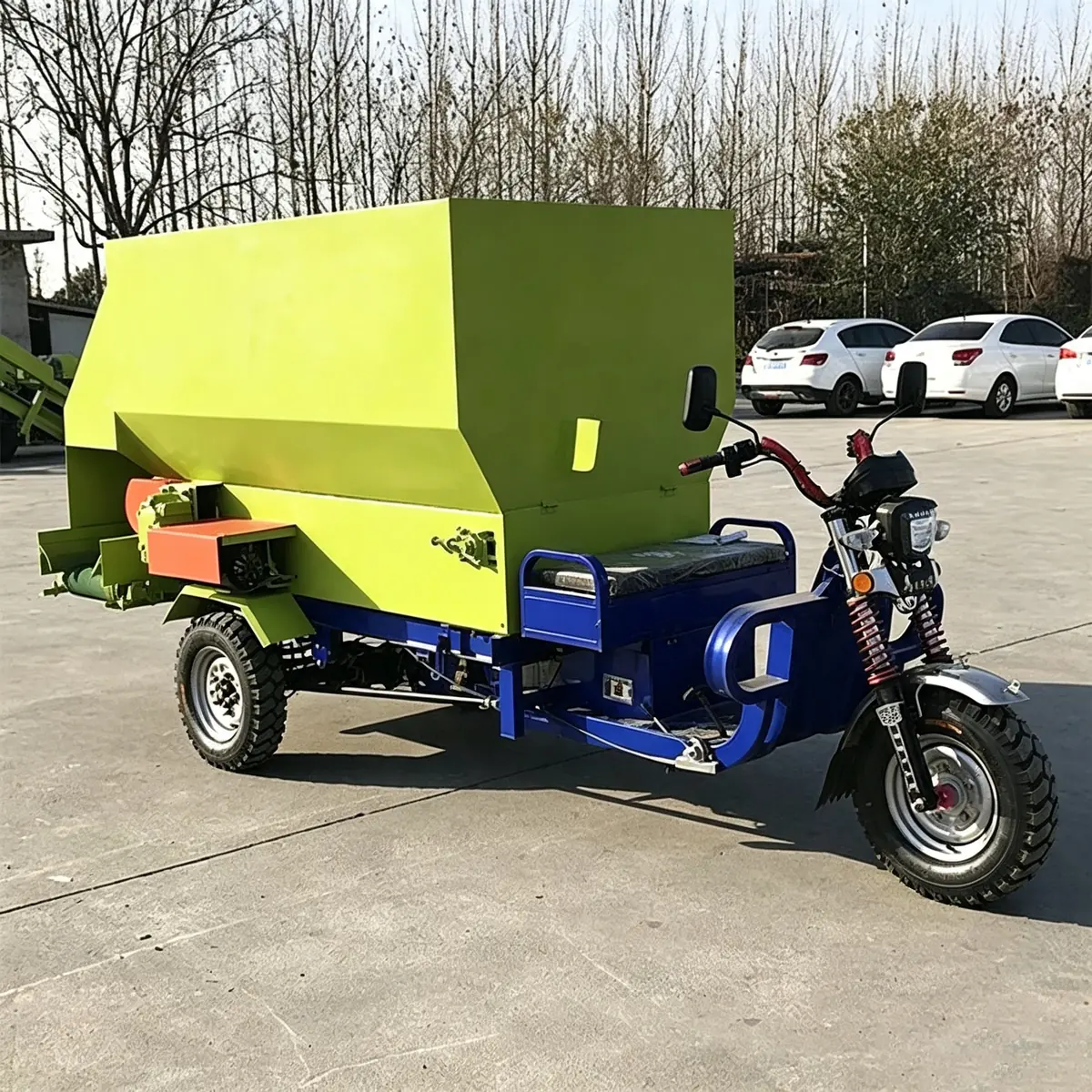 20 Type Three Wheel Feed Cart — factory photo 13