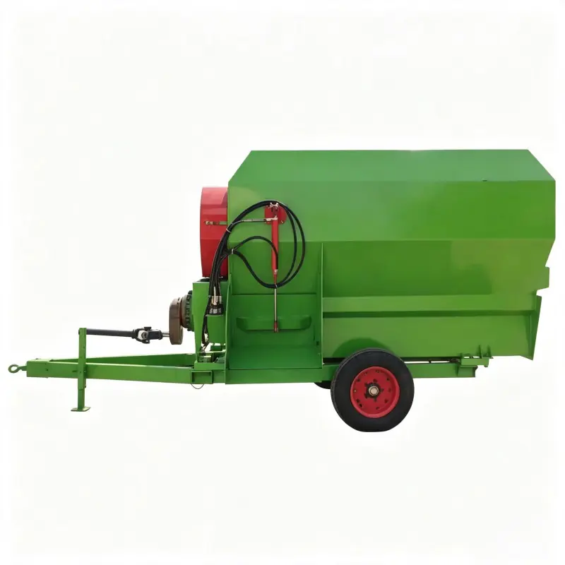 Tractor Traction Horizontal Feed Mixer — factory photo 2