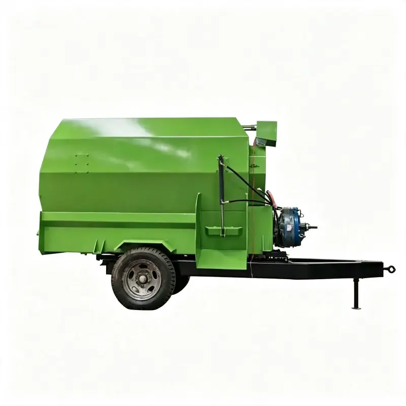 Tractor Traction Horizontal Feed Mixer — factory photo 3