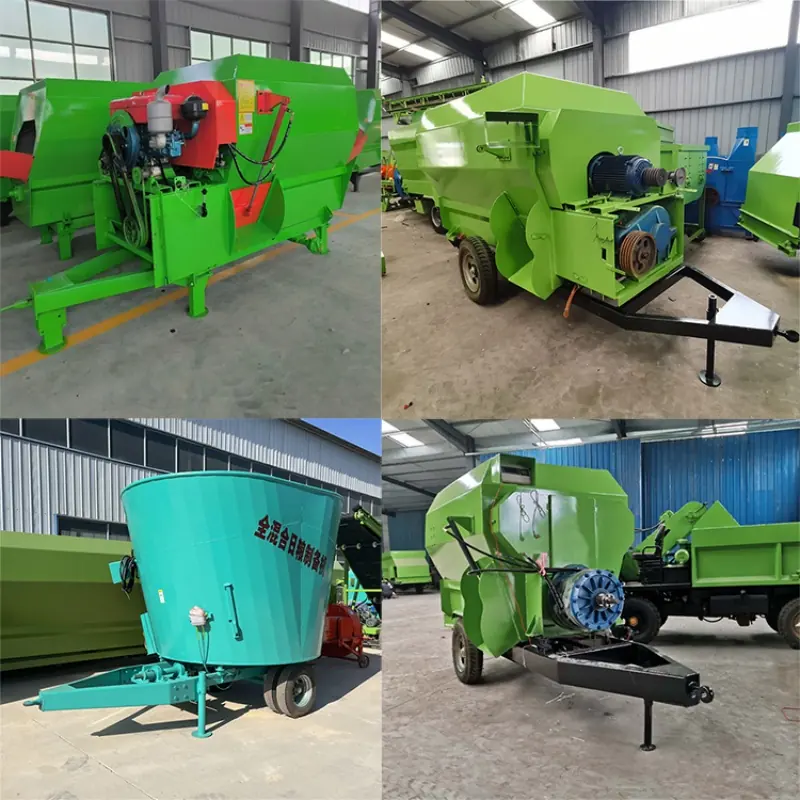 Tractor Traction Horizontal Feed Mixer — factory photo 10