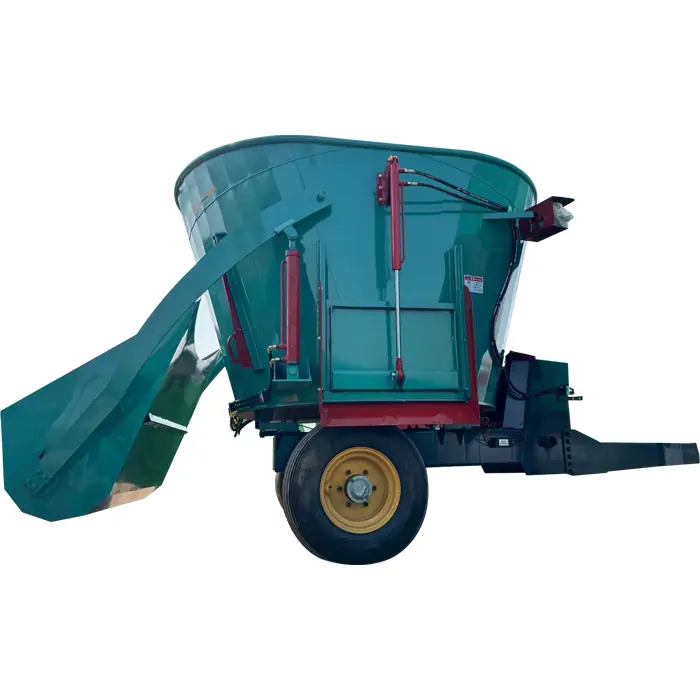 Tractor Pulled Vertical TMR Mixer — factory photo 2